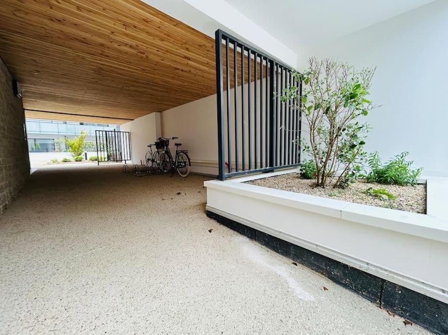 L'Hermine Terrasse Et Parking, 500 Plage Concarneau Esterno foto